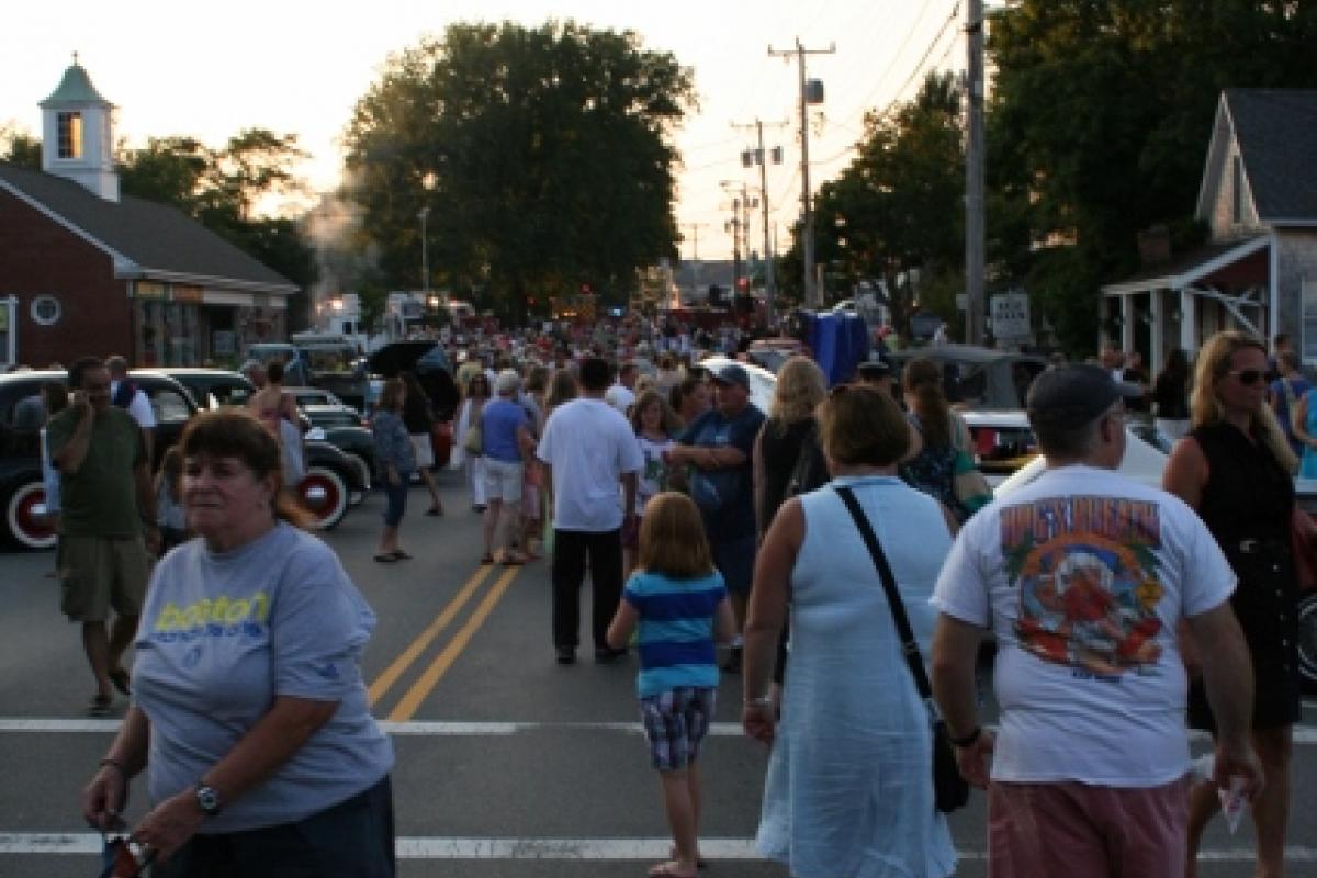 People at the block party 5