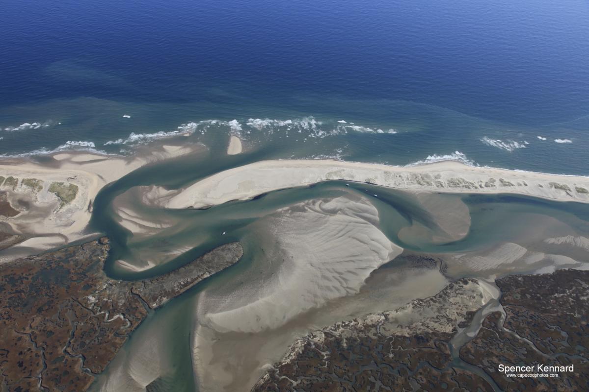 Aerial photo of Nauset Estuary 13