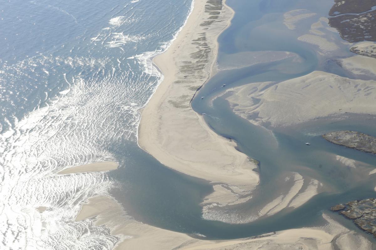 Aerial photo of Nauset Estuary 11
