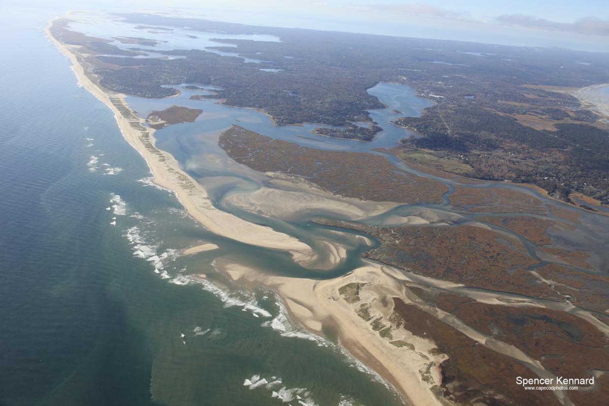 Aerial photo of Nauset Estuary 9