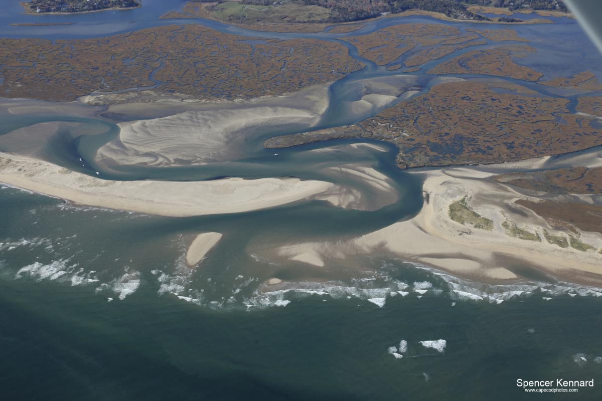 Aerial photo of Nauset Estuary 7